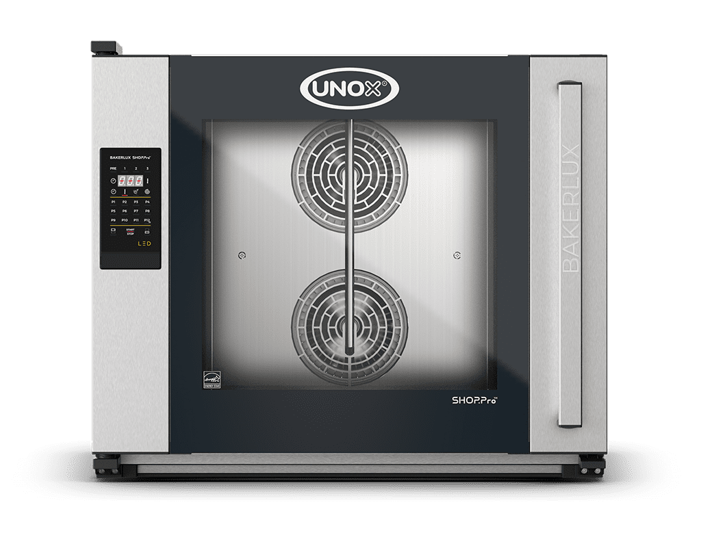 6 trays 600x400 Render of UNOX BAKERLUX SHOP.Pro™ LED commercial convection with humidity oven XEFR-06EU-ELRV.