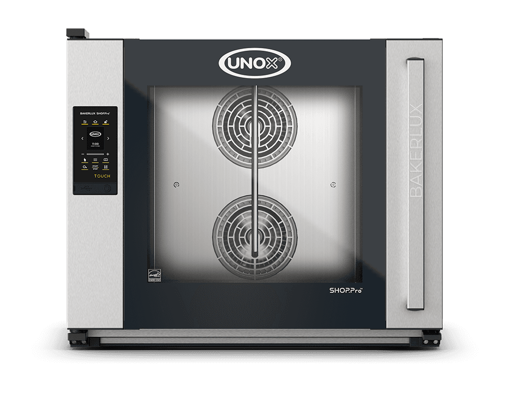 6 trays 600x400 Render of UNOX BAKERLUX SHOP.Pro™ TOUCH commercial convection with humidity oven XEFR-06EU-ETRV-MT.