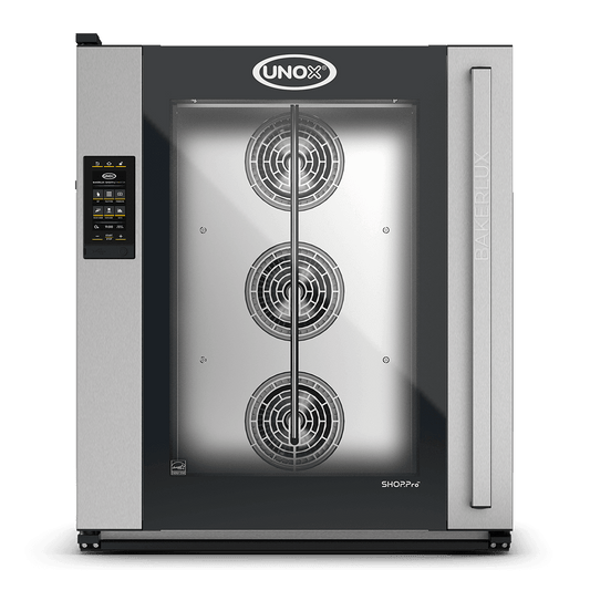 10 trays 600x400 Render of UNOX BAKERLUX SHOP.Pro™ MASTER commercial convection with humidity oven XEFR-10EU-EMRV-MT.