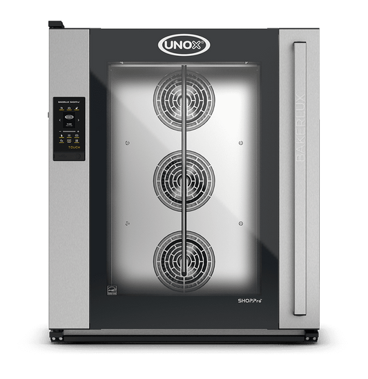 10 trays 600x400 Render of UNOX BAKERLUX SHOP.Pro™ TOUCH commercial convection with humidity oven XEFR-10EU-ETRV-MT.