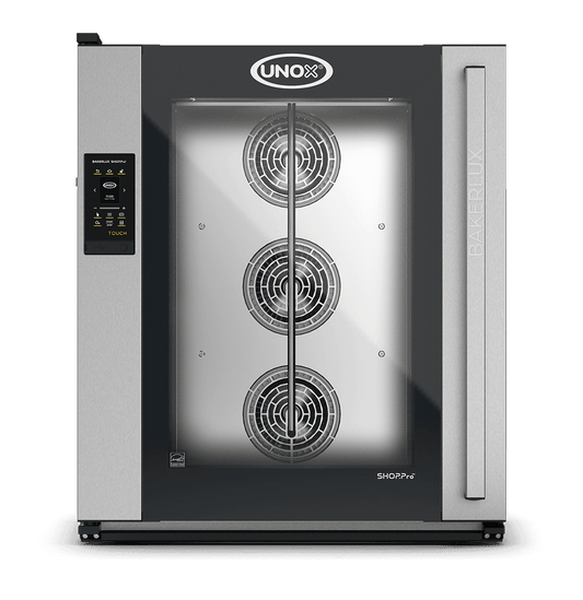 10 trays 600x400 Render of UNOX BAKERLUX SHOP.Pro™ TOUCH commercial convection with humidity oven XEFR-10EU-ETRV.