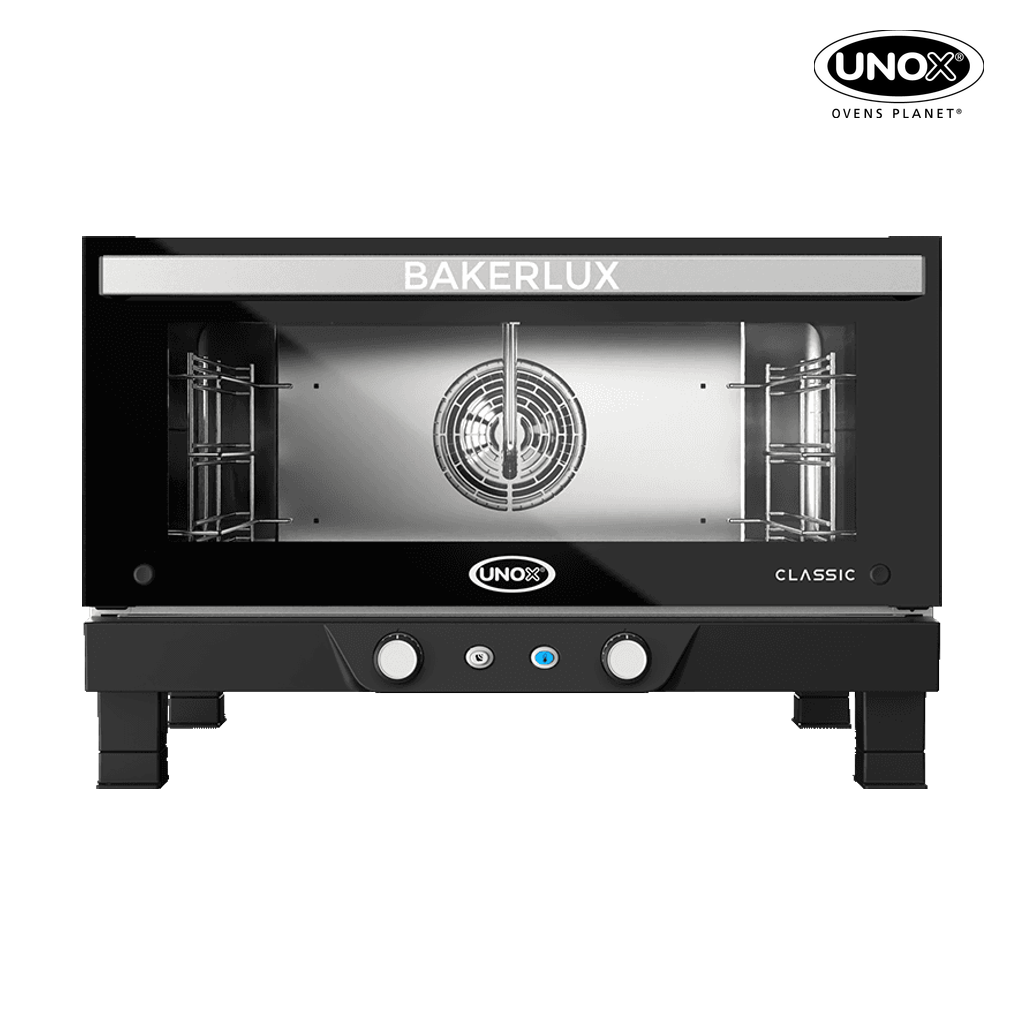 3 trays 600x400 Render of UNOX BAKERLUX CLASSIC™ commercial convection with humidity oven XENA-03EU-MADV.