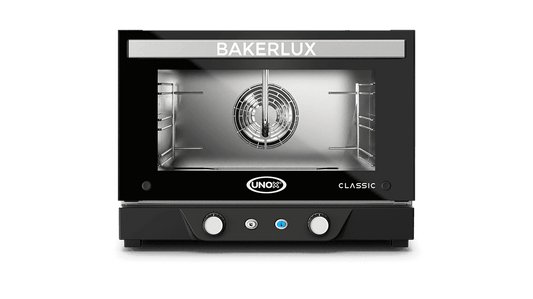 3 trays 460x330 Render of UNOX BAKERLUX CLASSIC™ commercial convection with humidity oven XENA-03HS-MADP.