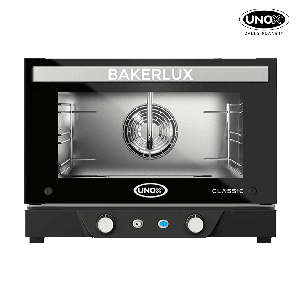 3 trays 460x330 Render of UNOX BAKERLUX CLASSIC™ commercial convection with humidity oven XENA-03HS-MADV.