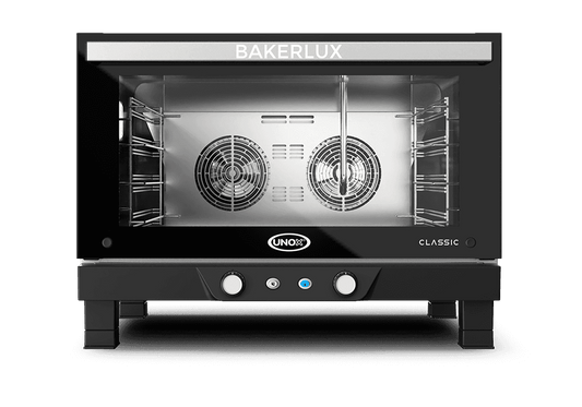 4 trays 600x400 Render of UNOX BAKERLUX CLASSIC™ commercial convection with humidity oven XENA-04EU-EADP.