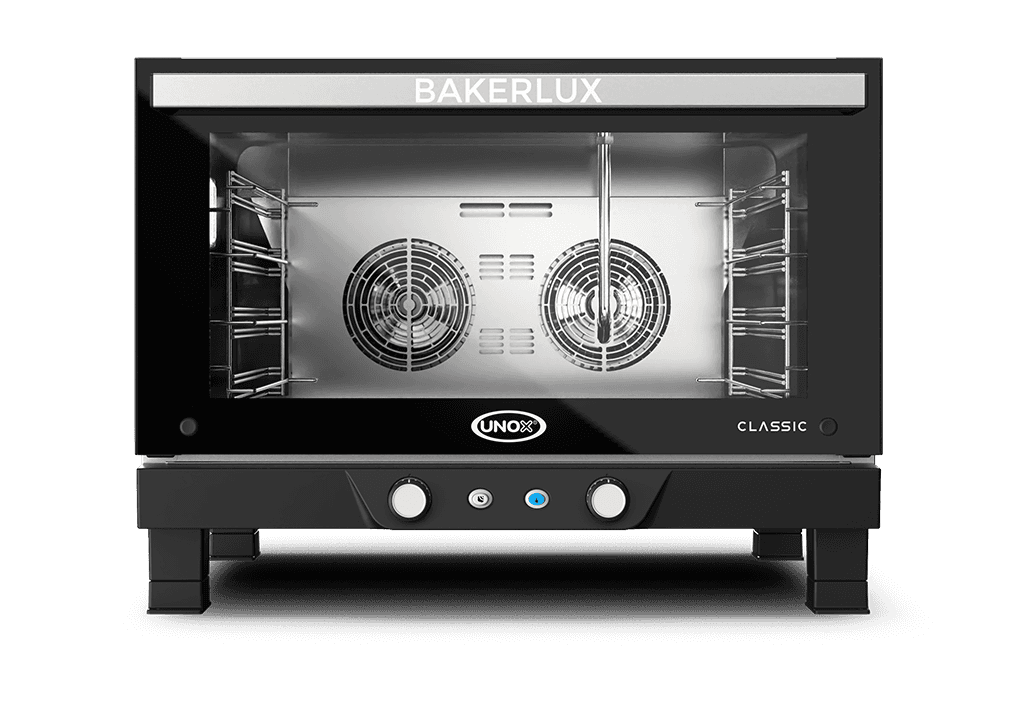 4 trays 600x400 Render of UNOX BAKERLUX CLASSIC™ commercial convection with humidity oven XENA-04EU-EADV.