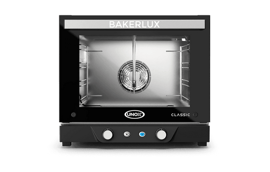 4 trays 460x330 Render of UNOX BAKERLUX CLASSIC™ commercial convection with humidity oven XENA-04HS-MADP.