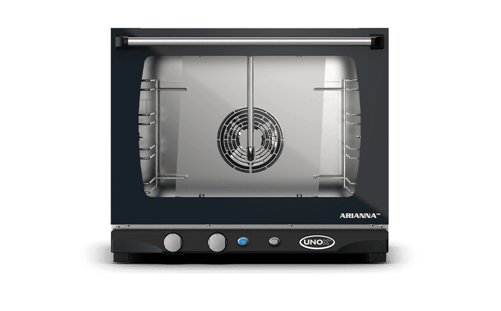 4 trays 460x330 Render of UNOX BAKERLUX™ & LINEMISS™ commercial convection with humidity oven XFT133.