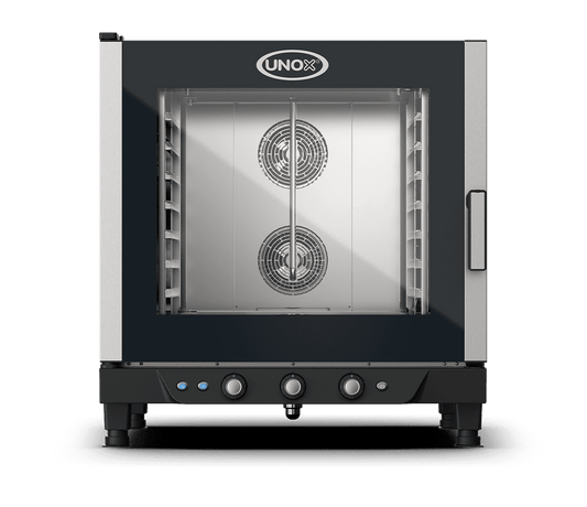 7 trays GN 1/1 Render of UNOX CHEFLUX™ commercial convection with humidity oven XV593.
