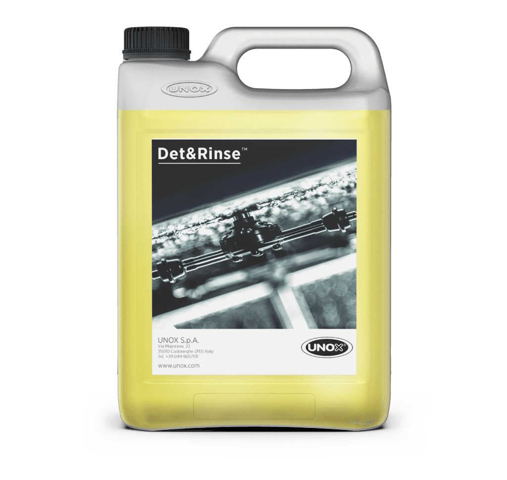 DET&Rinse™ unox detergent for commercial oven with automatic washing DB1016A0.