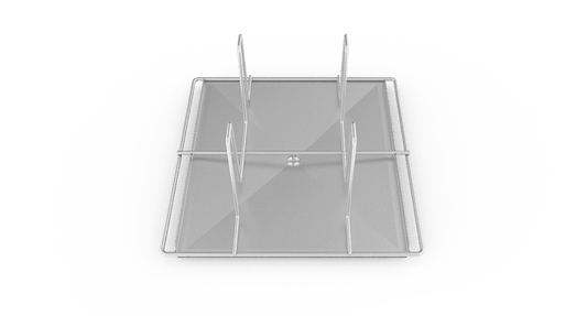 POLLO.BLACK unox commercial tray for roasting and braising GN 2/3 GRP715.