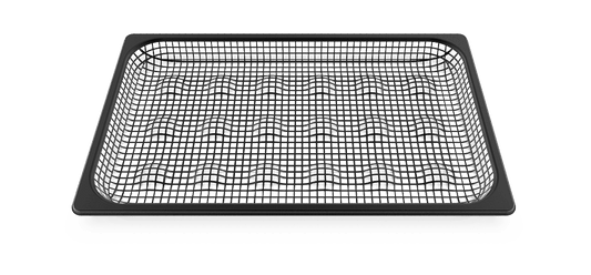 BLACK.FRY unox commercial tray for frying and eggs GN 1/1, GN 2/1 GRP816.