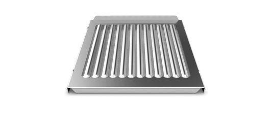SPEED.Plate SLOT unox commercial tray for speed oven 300x300, 11.8" x 11.8" TG149.
