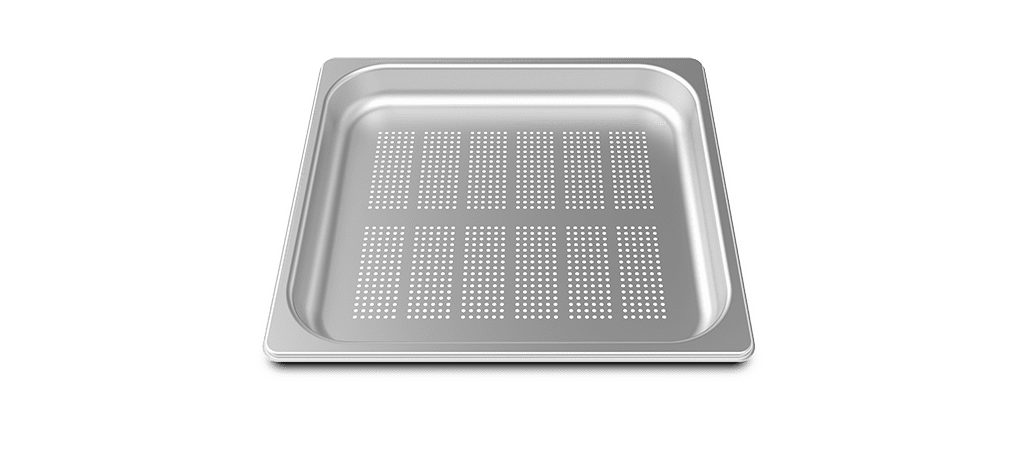 FORO.STEEL40 unox commercial tray for steaming and sous vide GN 2/3 TG710.