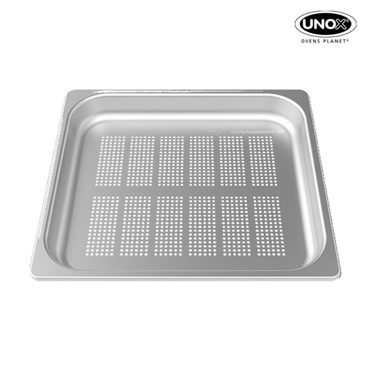 FORO.STEEL40 unox commercial tray for steaming and sous vide GN 2/3 TG710.