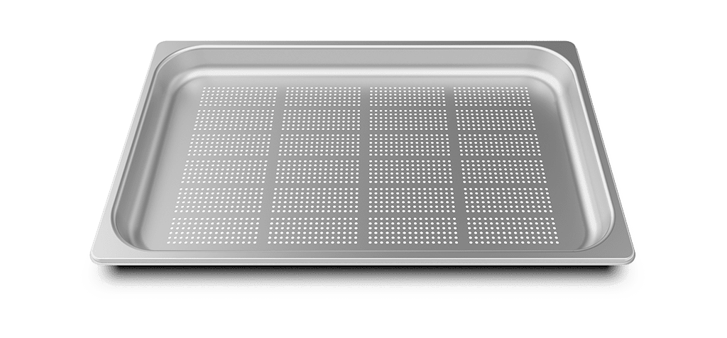 FORO.STEEL40 unox commercial tray for steaming and sous vide GN 1/1, GN 2/1 TG820.