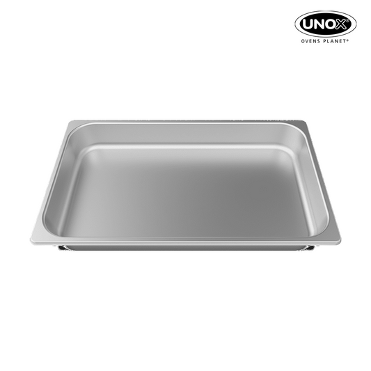 STEEL.65 unox commercial tray for roasting and braising GN 1/1, GN 2/1 TG825.