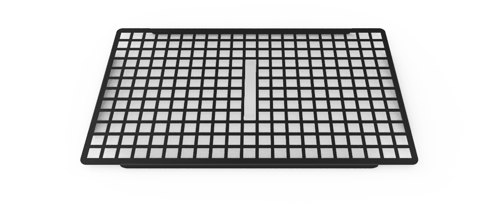 BACON.GRID unox commercial tray for roasting and braising GN 1/1, GN 2/1 TG943.
