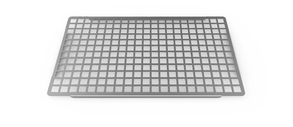 BACON.GRID unox commercial tray for roasting and braising GN 1/1, GN 2/1 TG944.