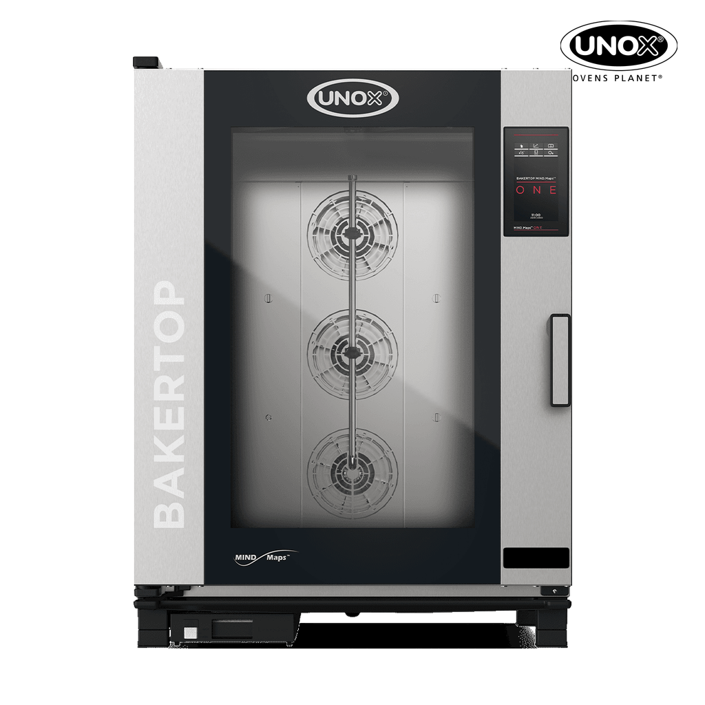 10 trays 600x400 Render of UNOX BAKERTOP MIND.Maps™ BIG ONE commercial trolley combi oven XEBC-10EU-E1RM.