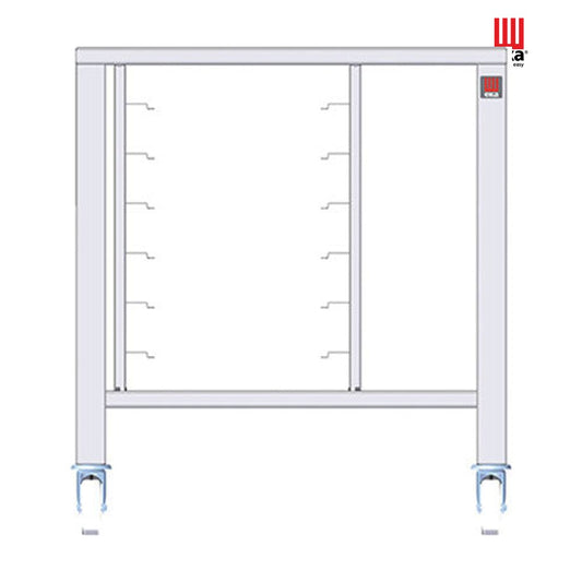 EKA EKTRS 411 table with wheels and lateral supports