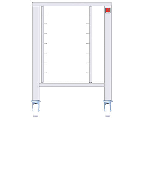 EKA EKTRS 423 table with wheels and lateral supports