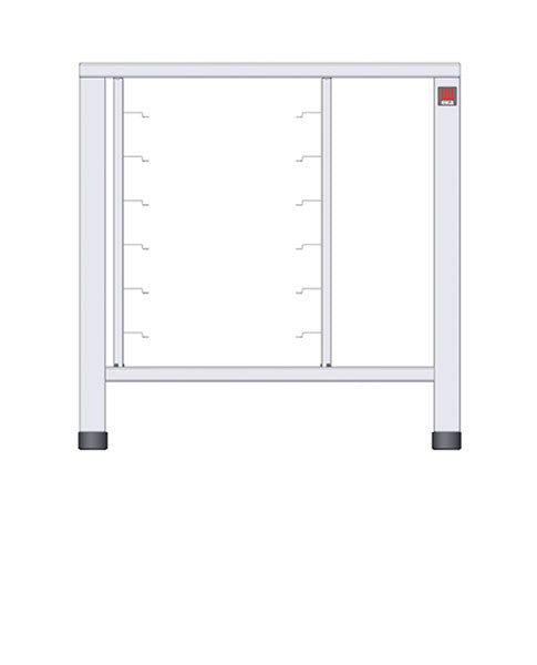 EKA EKTS 411 fixed table with universal lateral supports