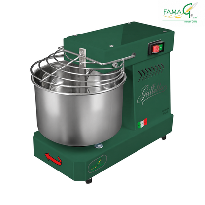 Famag IM5 Single Speed Spiral Dough Mixer - Emerald