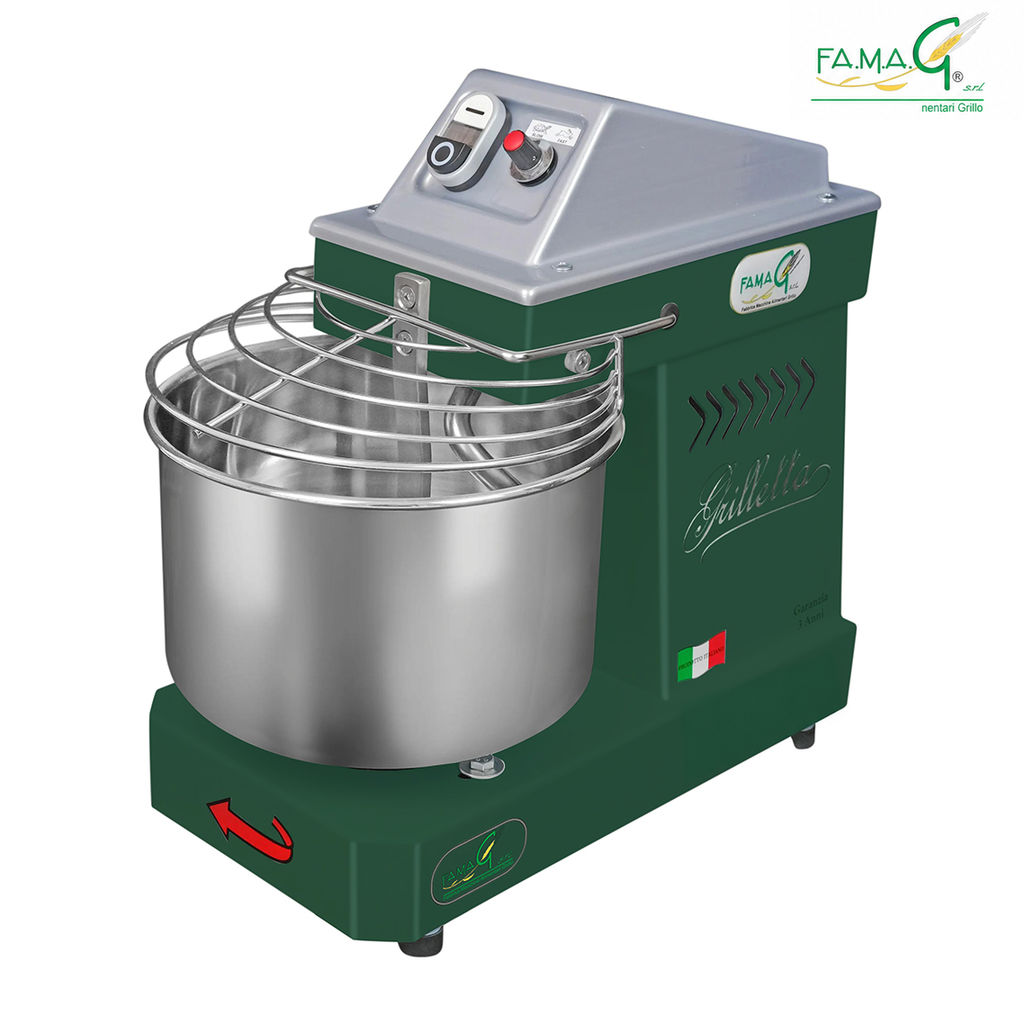 Famag IM5 10-Speed Spiral Dough Mixer - Emerald