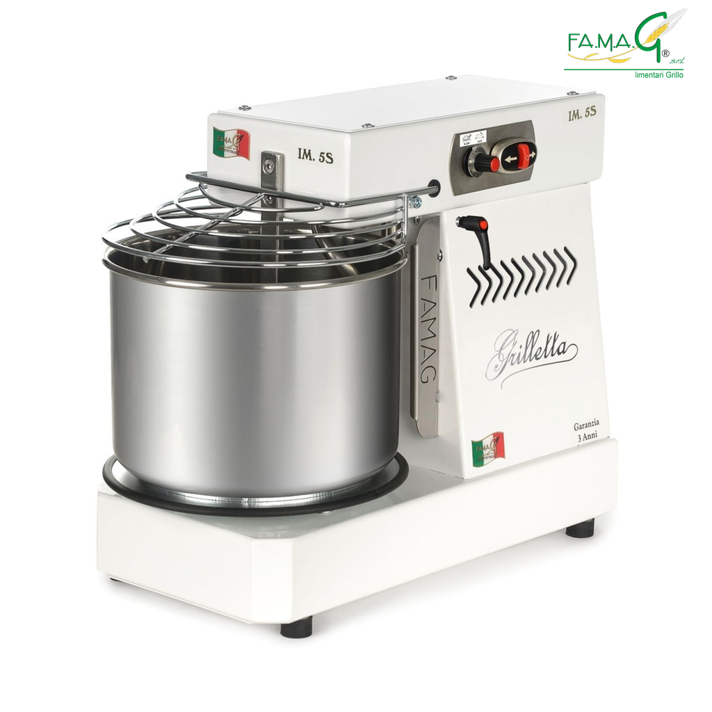 Famag IM5-S High Hydration Spiral Dough Mixer — image 4