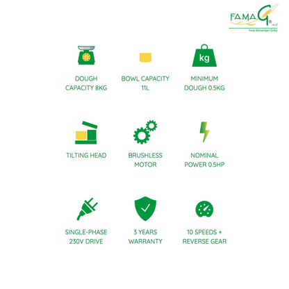 Famag IM8-S HH features