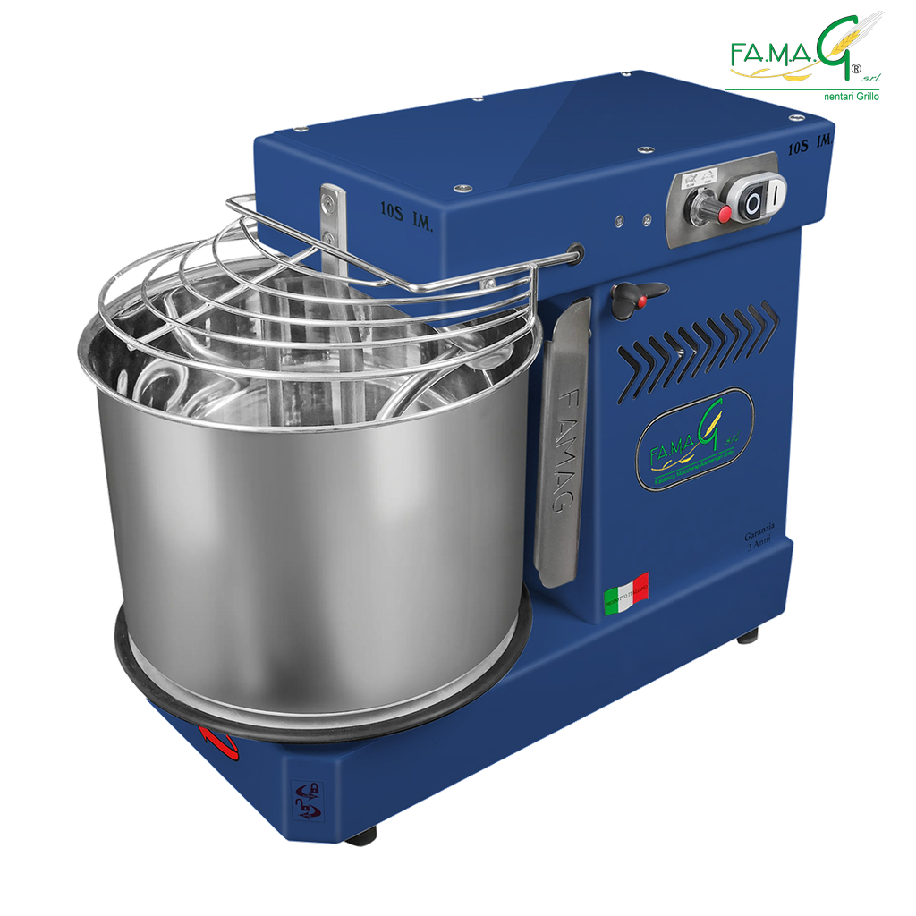 Famag IM10-S 10-Speed Removable Bowl Spiral Dough Mixer - Marina