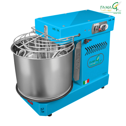 Famag IM10-S 10-Speed Removable Bowl Spiral Dough Mixer - Azzurro