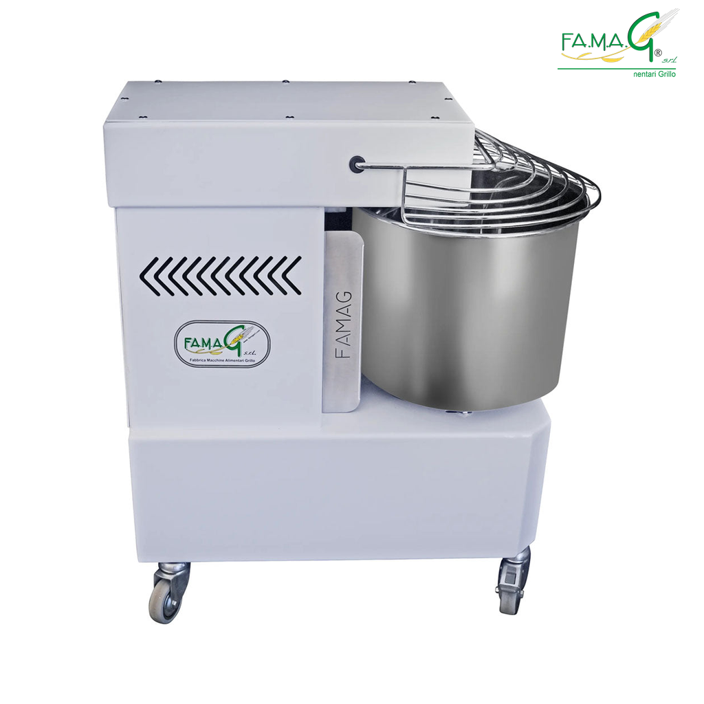 Famag IM15 10-Speed High Hydration Spiral Dough Mixer - control detail