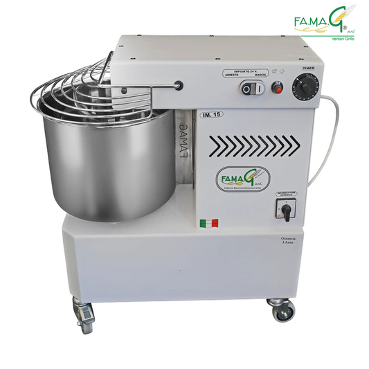 Famag IM15 10-Speed Spiral Dough Mixer