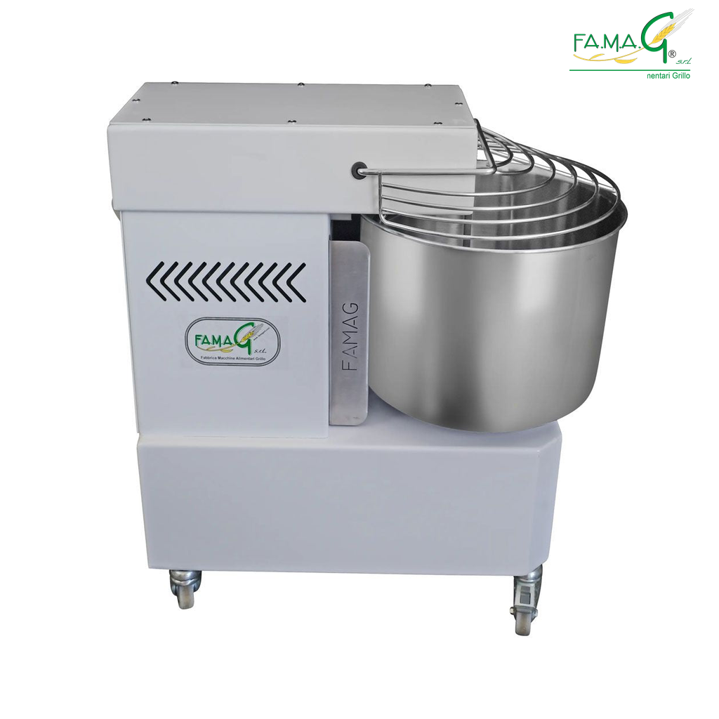 Famag IM20 10-Speed Spiral Dough Mixer - control detail