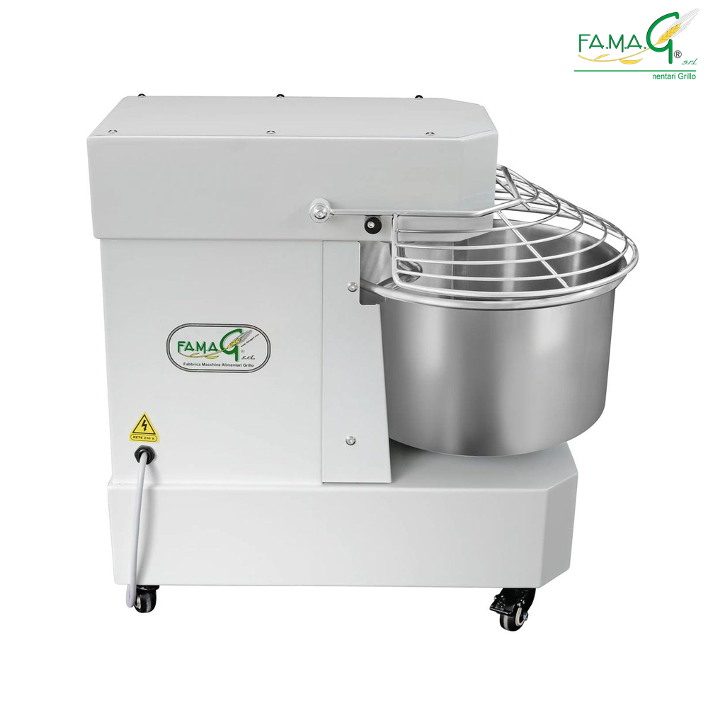 Famag IM20 10-Speed High Hydration Spiral Dough Mixer - control detail