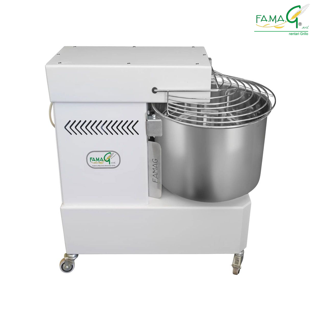 Famag IM40 Single Speed Spiral Dough Mixer - control detail