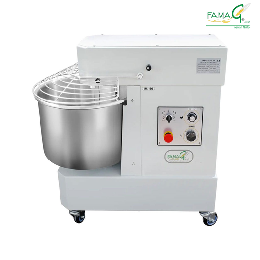 Famag IM40 10-Speed High Hydration Spiral Dough Mixer - side view
