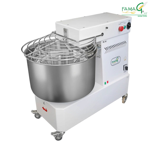 Famag IM50 Single Speed Spiral Dough Mixer