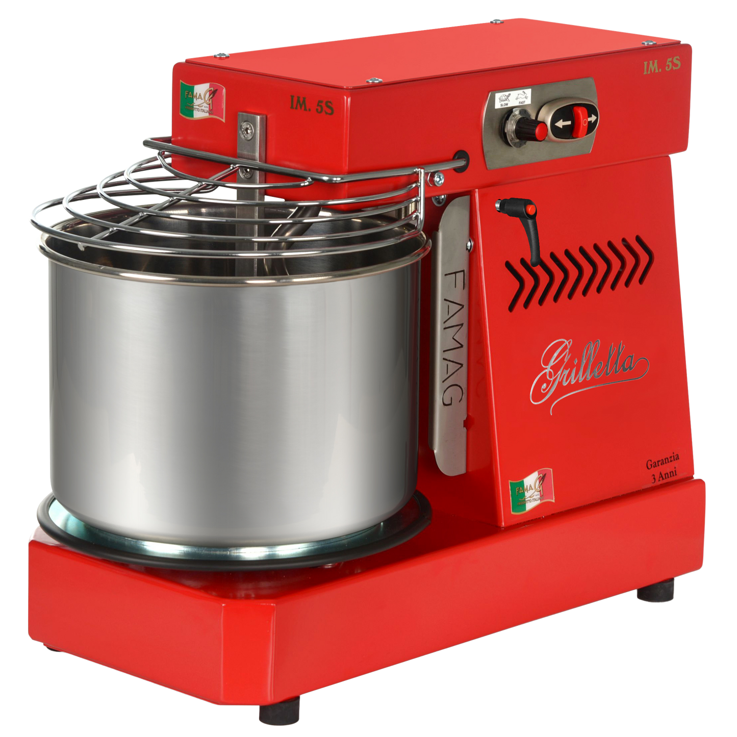 Famag IM5-S High Hydration Spiral Dough Mixer