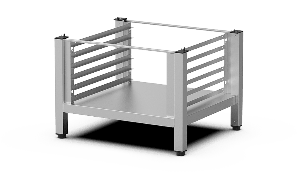 Unox Support for placing the oven at the perfect height for working or for stacking the ovens in a column. XEKRT-06EU-M.
