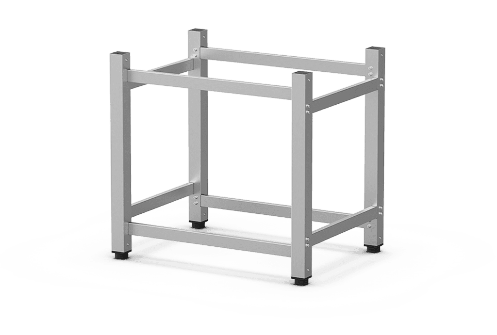 Unox The multifunctional support ideal for storing trays safely and place your oven at the perfect height to work. XR118.