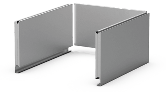 Unox Side covers for high stand. XUC232.