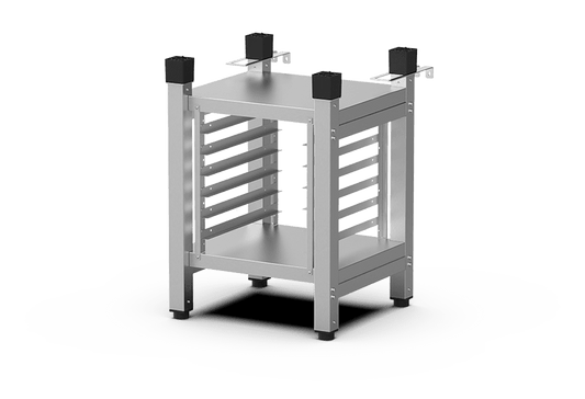Unox The multifunctional support ideal for storing trays safely and place your oven at the perfect height to work. XWCRC-0623-H.
