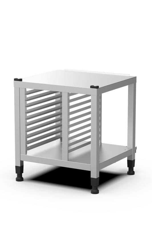 Unox The multifunctional support ideal for storing trays safely and place your oven at the perfect height to work. XWDRA-1011-U.