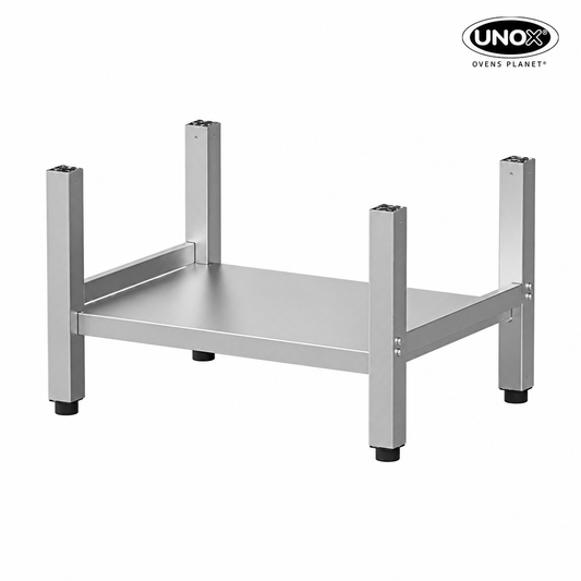 Unox Support for placing the oven at the perfect height for working or for stacking the ovens in a column. XWVRC-0011-M.