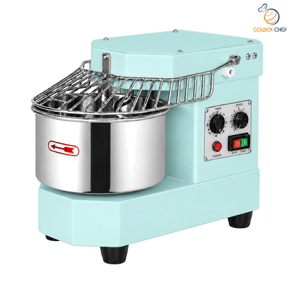 Golden Chef Spiral Mixer DH-8W Blue - 9-Speed Control Panel