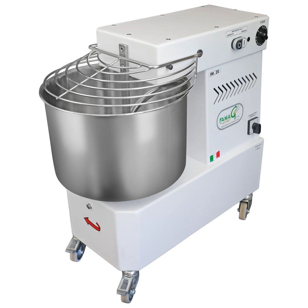Famag IM20 Single Speed Spiral Dough Mixer