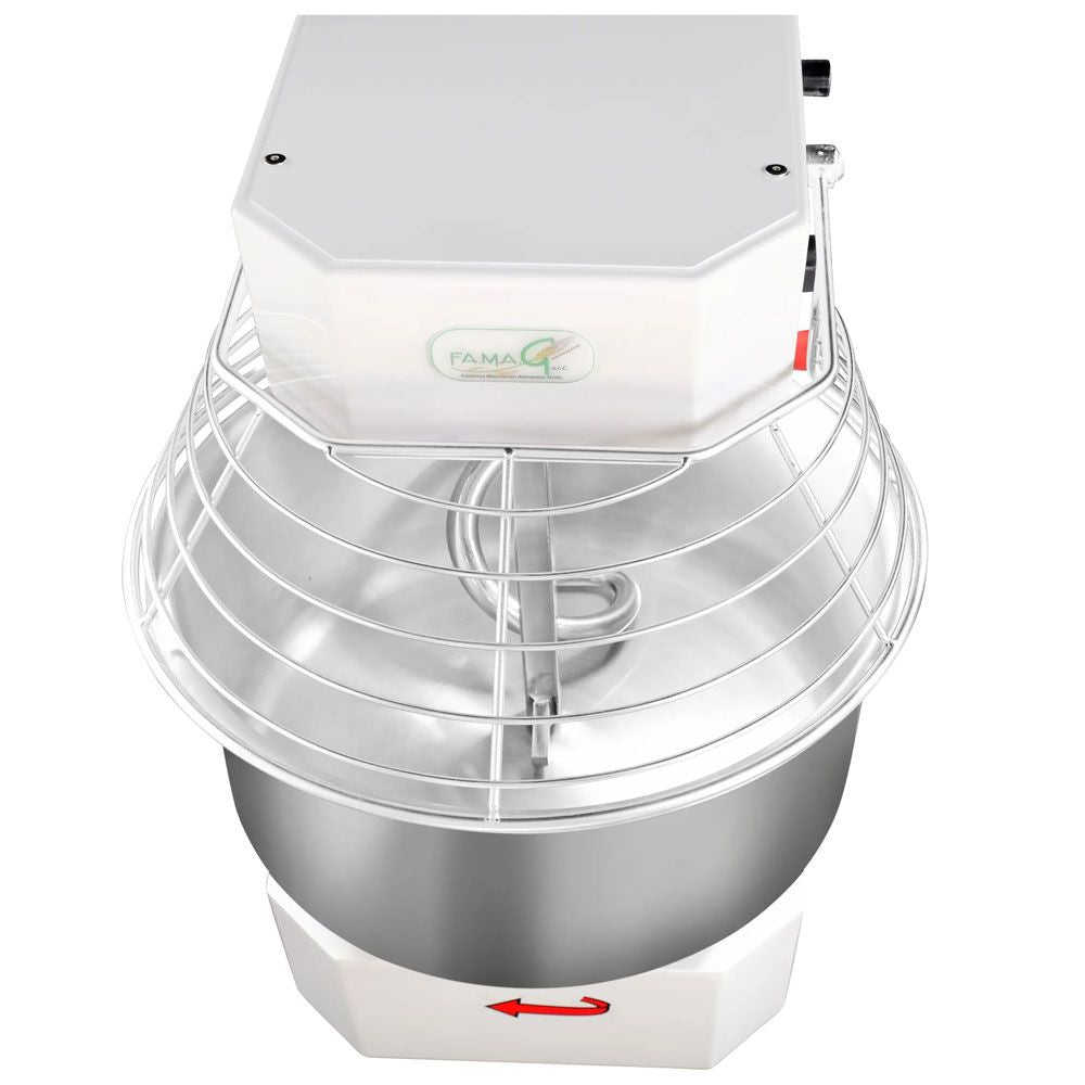 Famag IM20 10-Speed High Hydration Spiral Dough Mixer - detail